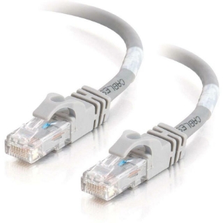 Picture of C2G-25ft Cat6 Snagless Crossover Unshielded (UTP) Network Patch Cable - Gray