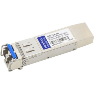 Picture of AddOn Netgear AXM763 Compatible TAA Compliant 10GBase-LRM SFP+ Transceiver (MMF, 1310nm, 220m, LC, DOM)