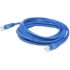 Picture of AddOn 25ft RJ-45 (Male) to RJ-45 (Male) Blue Cat6A UTP PVC Copper Patch Cable