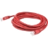 Picture of AddOn 24ft RJ-45 (Male) to RJ-45 (Male) Red Cat6A UTP PVC Copper Patch Cable