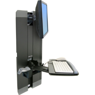 Picture of Ergotron StyleView Lift for Flat Panel Display, Keyboard, Mouse - Black