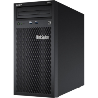 Picture of Lenovo ThinkSystem ST50 7Y49A00QNA 4U Tower Server - 1 x Intel Xeon E-2174G 3.80 GHz - 8 GB RAM - Serial ATA/600 Controller