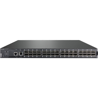 Picture of Lenovo ThinkSystem NE10032 RackSwitch (Rear to Front)