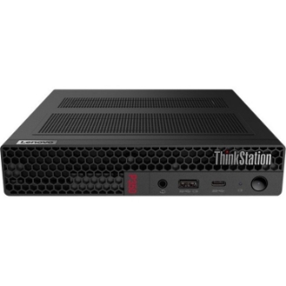 Picture of Lenovo ThinkStation P350 30EF001RUS Workstation - 1 x Intel Core i9 Octa-core (8 Core) i9-11900T 11th Gen 1.50 GHz - 32 GB DDR4 SDRAM RAM - 1 TB SSD - Tiny - Raven Black