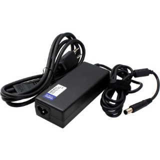 Picture of HP 742437-001 Compatible 45W 19.5V at 2.31A Black 7.4 mm x 5.0 mm Laptop Power Adapter and Cable