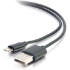 Picture of C2G 1m USB A to Lightning Cable - Charging Cable - iPhone Cable - 3ft Black