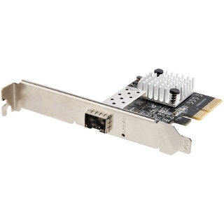 Picture of StarTech.com 10G PCIe SFP+ Card, Single SFP+ Port Network Adapter, Open SFP+ for MSA-Compliant Modules/Cables, 10 Gigabit PCIe NIC Card