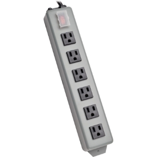 Picture of Tripp Lite Waber Power Strip Metal 5-15R 6 Outlet 5-15P 6' Cord