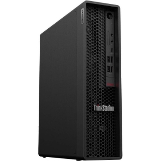 Picture of Lenovo ThinkStation P340 30DK000TUS Workstation - 1 x Intel Hexa-core (6 Core) i5-10500 3.10 GHz - 16 GB DDR4 SDRAM RAM - 256 GB SSD - Small Form Factor