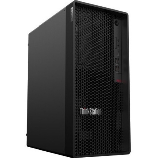 Picture of Lenovo ThinkStation P350 30E3002CUS Workstation - 1 x Intel Core i5 Hexa-core (6 Core) i5-11400 11th Gen 2.60 GHz - 16 GB DDR4 SDRAM RAM - 512 GB SSD - Tower - Raven Black