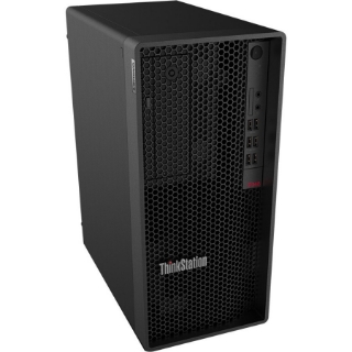 Picture of Lenovo ThinkStation P348 30EQ01VNUS Workstation - 1 x Intel Core i7 Octa-core (8 Core) i7-11700 11th Gen 2.50 GHz - 16 GB DDR4 SDRAM RAM - 512 GB SSD - Tower - Business Black