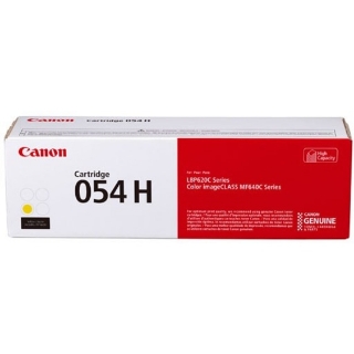 Picture of Canon 054H Original Toner Cartridge - Yellow