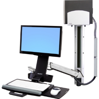 Picture of Ergotron StyleView Multi Component Mount for Keyboard, Mouse, Scanner, Flat Panel Display, CPU