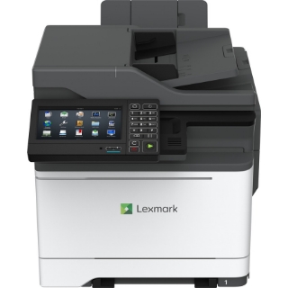 Picture of Lexmark CX625ade Laser Multifunction Printer-Color-Copier/Fax/Scanner-40 ppm Mono/Color Print-2400x600 Print-Automatic Duplex Print-100000 Pages Monthly-251 sheets Input-Color Scanner-1200 Optical Scan-Color Fax-Gigabit Ethernet