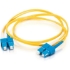 Picture of C2G-8m SC-SC 9/125 OS1 Duplex Singlemode PVC Fiber Optic Cable - Yellow