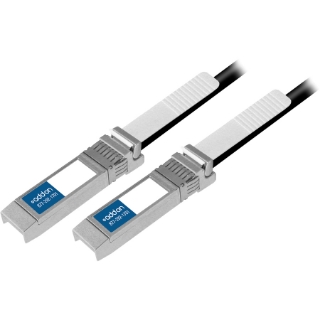 Picture of Brocade (Formerly) 10G-SFPP-TWX-0301 Compatible TAA Compliant 10GBase-CU SFP+ to SFP+ Direct Attach Cable (Active Twinax, 3m)