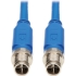 Picture of Tripp Lite NM12-601-02M-BL M12 X-Code Cat6 Ethernet Cable, M/M, Blue, 2 m (6.6 ft.)