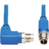 Picture of Tripp Lite NM12-603-02M-BL M12 X-Code Cat6 Ethernet Cable, M/M, Blue, 2 m (6.6 ft.)