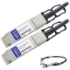 Picture of AddOn MSA and TAA Compliant 100GBase-CU QSFP28 to QSFP28 Direct Attach Cable (Passive Twinax, 1m)