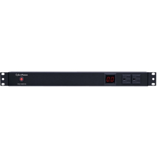 Picture of CyberPower PDU15M2F8R Single Phase 100 - 125 VAC 15A Metered PDU