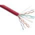 Picture of Axiom CAT5e 24AWG 4-Pair Solid 350MHz Plenum Bulk Cable Spool 1000FT (Red)