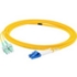 Picture of AddOn 2m ALC (Male) to ASC (Male) Yellow OS2 Simplex Fiber OFNR (Riser-Rated) Patch Cable