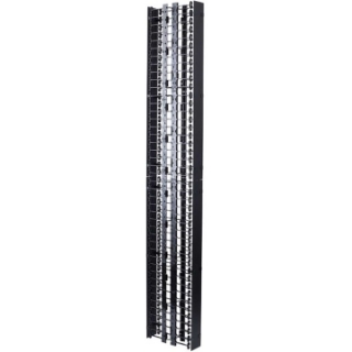Picture of C2G 6in Double-Sided Vertical Cable Management Cage with Cover