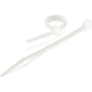 Picture of C2G 11.5in Cable Ties - White - 100pk