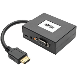 Picture of Tripp Lite 2-Port HDMI to VGA Splitter Audio/Video Adapter 1920x1440 1080p