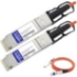 Picture of AddOn Juniper Networks Compatible TAA Compliant 40GBase-AOC QSFP+ to QSFP+ Direct Attach Cable (850nm, MMF, 3m)