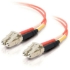 Picture of C2G 10m LC-LC 62.5/125 OM1 Duplex Multimode PVC Fiber Optic Cable (USA-Made) - Orange