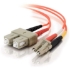 Picture of C2G-5m LC-SC 50/125 OM2 Duplex Multimode Fiber Optic Cable (TAA Compliant) - Orange