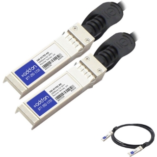 Picture of AddOn Calix 100-01793 Compatible TAA Compliant 10GBase-CU SFP+ to SFP+ Direct Attach Cable (Passive Twinax, 1m)