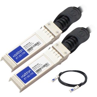Picture of AddOn Dell 470-AAVG Compatible TAA Compliant 10GBase-CU SFP+ to SFP+ Direct Attach Cable (Passive Twinax, 5m)