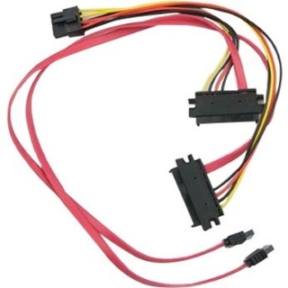 Picture of Supermicro 2 SAS to 2 SATA And 1 8-Pin Power Connector,40/50/15cm,30/20AWG