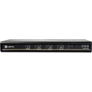 Picture of Vertiv Cybex SC800 Secure KVM | 4 Port | Secure Desktop KVM Switch (SC845-001)