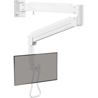 Picture of Tripp Lite Safe-IT DWMLARM1732AM Mounting Arm for TV, Monitor, HDTV, Notebook, Flat Panel Display, Interactive Whiteboard, Digital Signage Display - White
