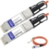 Picture of AddOn Dell AOC-QSFP-40G-10M Compatible TAA Compliant 40GBase-AOC QSFP+ to QSFP+ Direct Attach Cable (850nm, MMF, 10m)