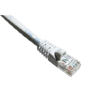 Picture of Axiom 100FT CAT5E 350mhz Patch Cable Molded Boot (White)