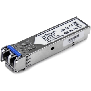 Picture of StarTech.com Cisco GLC-LH-SMD Compatible SFP Module - 1000BASE-LX/LH - 1GE Gigabit Ethernet 1GbE Single Mode Fiber SMF Optic Transceiver