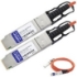 Picture of AddOn Cisco QSFP-H40G-AOC5M Compatible TAA Compliant 40GBase-AOC QSFP+ to QSFP+ Direct Attach Cable (850nm, MMF, 5m)