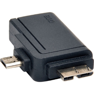 Picture of Tripp Lite 2-in-1 OTG Adapter USB 3.0 Micro B & USB 2.0 Micro B to USB A