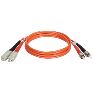 Picture of Tripp Lite 10M Duplex Multimode 62.5/125 Fiber Optic Patch Cable SC/ST 33' 33ft 10 Meter