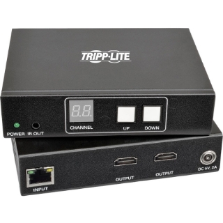 Picture of Tripp Lite 2-Port HDMI Over IP Extender Kit w/ RS-232 Serial & IR Control TAA