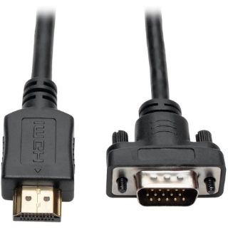 Picture of Tripp Lite HDMI to VGA Active Adapter Cable Low Profile HD15 M/M 1080p 3ft