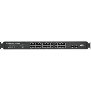 Picture of Tripp Lite 24-Port Gigabit Ethernet Switch Rackmount Unmanaged Metal 1U