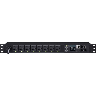 Picture of CyberPower PDU41001 Single Phase 100 - 120 VAC 15A Switched PDU