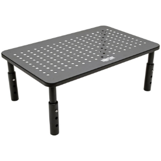 Picture of Tripp Lite Monitor Riser Stand Desktop Metal Height Adjustable Black 14 x 9in