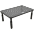 Picture of Tripp Lite Monitor Riser Stand Desktop Metal Height Adjustable Black 14 x 9in