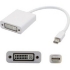 Picture of Apple Computer MB570Z/B Compatible Mini-DisplayPort 1.1 Male to DVI-I (29 pin) Female White Adapter For Resolution Up to 1920x1200 (WUXGA)